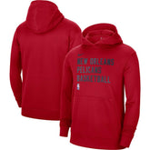 New Orleans Pelicans Unisex 2023/24 Performance Spotlight On-Court Practice Pullover Hoodie Red - Nike