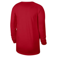 Chicago Bulls Unisex 2023/24 Legend On-Court Practice Long Sleeve T-Shirt Red - Nike