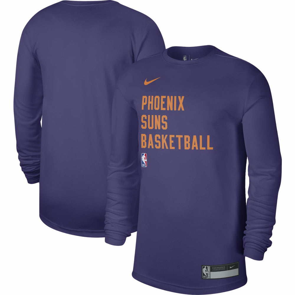 Phoenix Suns Unisex 2023/24 Legend On-Court Practice Long Sleeve T-Shirt Purple - Nike