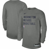 Washington Wizards Unisex 2023/24 Legend On-Court Practice Long Sleeve T-Shirt Heather Gray - Nike