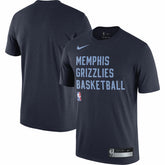 Memphis Grizzlies 2023/24 Sideline Legend Performance Practice T-Shirt Navy - Nike