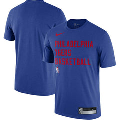 Philadelphia 76ers 2023/24 Sideline Legend Performance Practice T-Shirt Royal - Nike