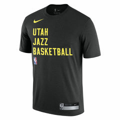 Utah Jazz 2023/24 Sideline Legend Performance Practice T-Shirt Black - Nike