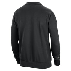 Chicago Bulls 2023/24 Authentic Standard Issue Travel Performance Pullover Sweatshirt Black - Nike