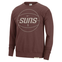 Phoenix Suns 2023/24 Authentic Standard Issue Travel Performance Pullover Sweatshirt Garnet - Nike