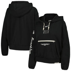 Brooklyn Nets Women's Courtside Standard Issue Performance Pullover Hoodie Black - Nike outlet