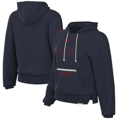 Philadelphia 76ers Women's Courtside Standard Issue Performance Pullover Hoodie Navy - Nike outlet