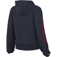 Philadelphia 76ers Women's Courtside Standard Issue Performance Pullover Hoodie Navy - Nike outlet