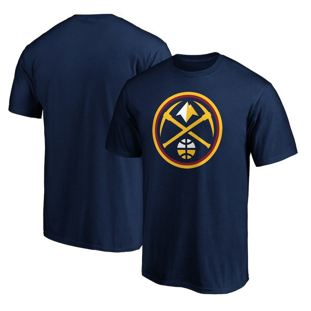 Denver Nuggets Team Primary Logo T-Shirt Navy outlet