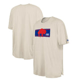 Buffalo Bills New Era Third Down Big & Tall Historic T-Shirt - Cream T-shirts