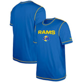 Los Angeles Rams New Era Third Down Puff Print T-Shirt - Royal T-shirts