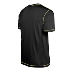 New Orleans Saints New Era Third Down Puff Print T-Shirt - Black T-shirts