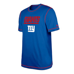New York Giants New Era Third Down Puff Print T-Shirt - Royal T-shirts