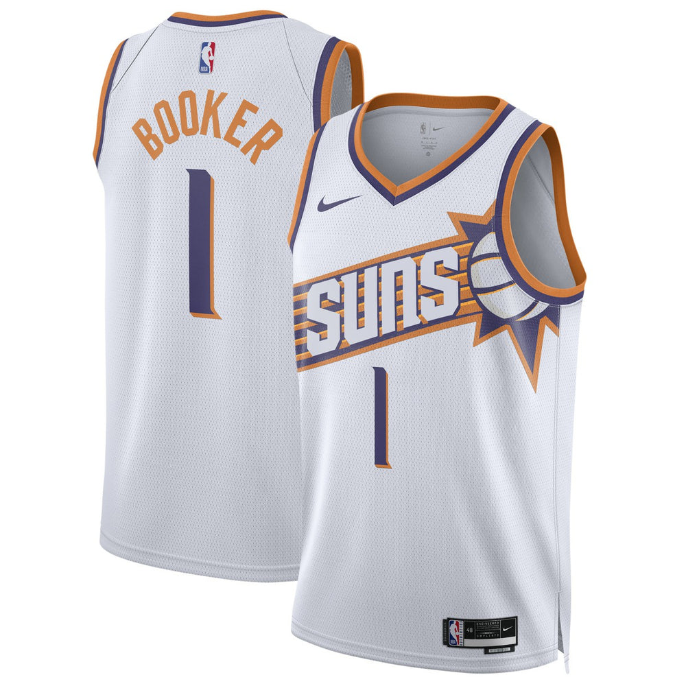 Devin Booker Phoenix Suns Unisex Swingman Jersey Association Edition White - Nike