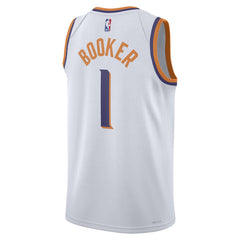 Devin Booker Phoenix Suns Unisex Swingman Jersey Association Edition White - Nike