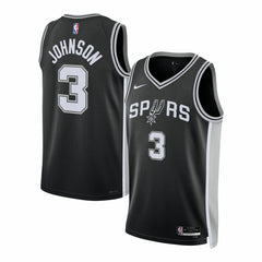 Keldon Johnson San Antonio Spurs Unisex Swingman Jersey Icon Edition Black - Nike