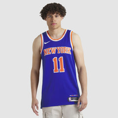 Jalen Brunson New York Knicks Unisex Swingman Jersey Icon Edition Blue - Nike