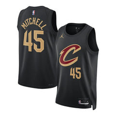 Donovan Mitchell Cleveland Cavaliers Jordan Brand Unisex Swingman Jersey Statement Editi- Black outlet