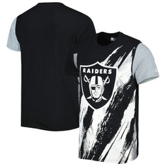 Las Vegas Raiders Starter Extreme Defender T-Shirt - Black T-shirts