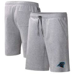 Carolina Panthers MSX by Michael Strahan Trainer Shorts - Heather Gray Shorts
