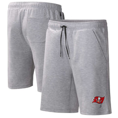 Tampa Bay Buccaneers MSX by Michael Strahan Trainer Shorts - Heather Gray Shorts