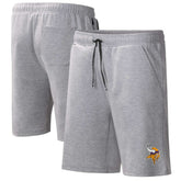 Minnesota Vikings MSX by Michael Strahan Trainer Shorts - Heather Gray Shorts