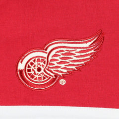 Detroit Red Wings Tommy Hilfiger Walter Lace-Up Long Sleeve Top - Red | US 5272039