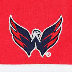 Washington Capitals Tommy Hilfiger Walter Lace-Up Long Sleeve Top - Red | US 5272046