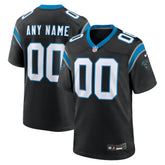 Carolina Panthers Custom Game Jersey - Black Jerseys