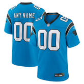 Carolina Panthers Alternate Custom Game Jersey - Blue Jerseys