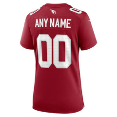 Arizona Cardinals Women's Custom Game Jersey - Cardinal Jerseys