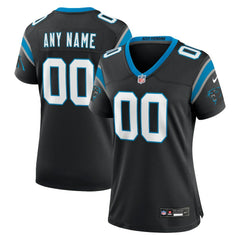 Carolina Panthers Women's Custom Game Jersey - Black Jerseys