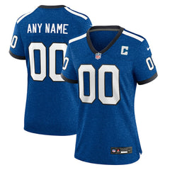 Indianapolis Colts Women's Indiana Nights Alternate Custom Game Jersey - Royal Jerseys