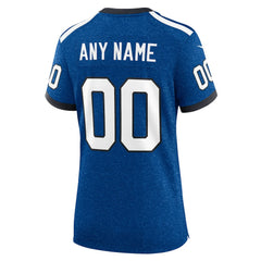 Indianapolis Colts Women's Indiana Nights Alternate Custom Game Jersey - Royal Jerseys