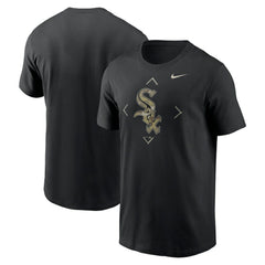 Chicago White Sox Nike Camo Logo T-Shirt - Black T-shirts
