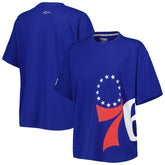 Philadelphia 76ers Tommy Jeans Women's Bianca T-Shirt Royal outlet