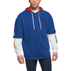 Philadelphia 76ers Tommy Jeans Matthew 2-In-1 T-Shirt & Hoodie Combo Set Royal/White outlet