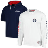 Washington Wizards Tommy Jeans Matthew 2-In-1 T-Shirt & Hoodie Combo Set Navy/White
