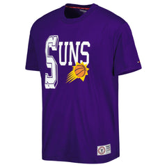 Phoenix Suns Tommy Jeans Mel Varsity T-Shirt Purple outlet