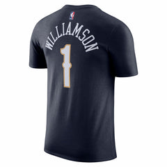 Zion Williamson New Orleans Pelicans Icon 2022/23 Name & Number T-Shirt Navy - Nike