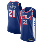 Joel Embiid Philadelphia 76ers Authentic Jersey Icon Edition Royal - Nike