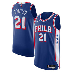 Joel Embiid Philadelphia 76ers Authentic Jersey Icon Edition Royal - Nike