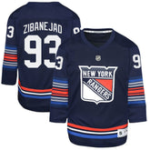 Mika Zibanejad New York Rangers Youth Alternate Replica Player Jersey - Navy | US 5281210