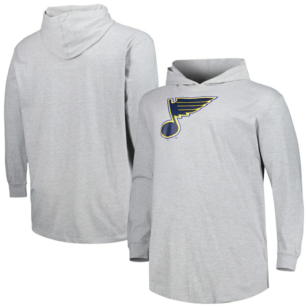 St. Louis Blues Big & Tall Pullover Hoodie - Heather Gray | US 5281577