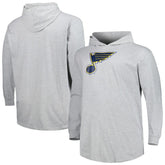 St. Louis Blues Big & Tall Pullover Hoodie - Heather Gray | US 5281577