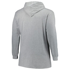 Tampa Bay Lightning Big & Tall Pullover Hoodie - Heather Gray | US 5281578