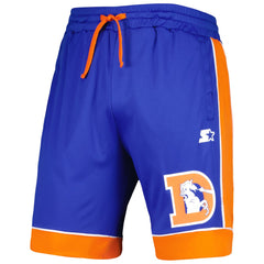 Denver Broncos Starter Throwback Fan Favorite Shorts - Royal Shorts