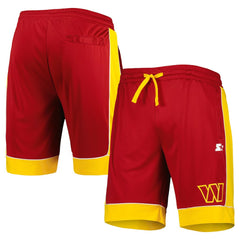 Washington Commanders Starter Fan Favorite Shorts - Burgundy Shorts