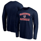 Washington Nationals Team Heart & Soul Long Sleeve T-Shirt - Navy T-shirts