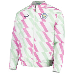 Manchester City 2022/23 Pre-Match Full-Zip Jacket White - Puma